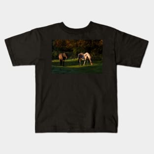 Horse shadow Kids T-Shirt